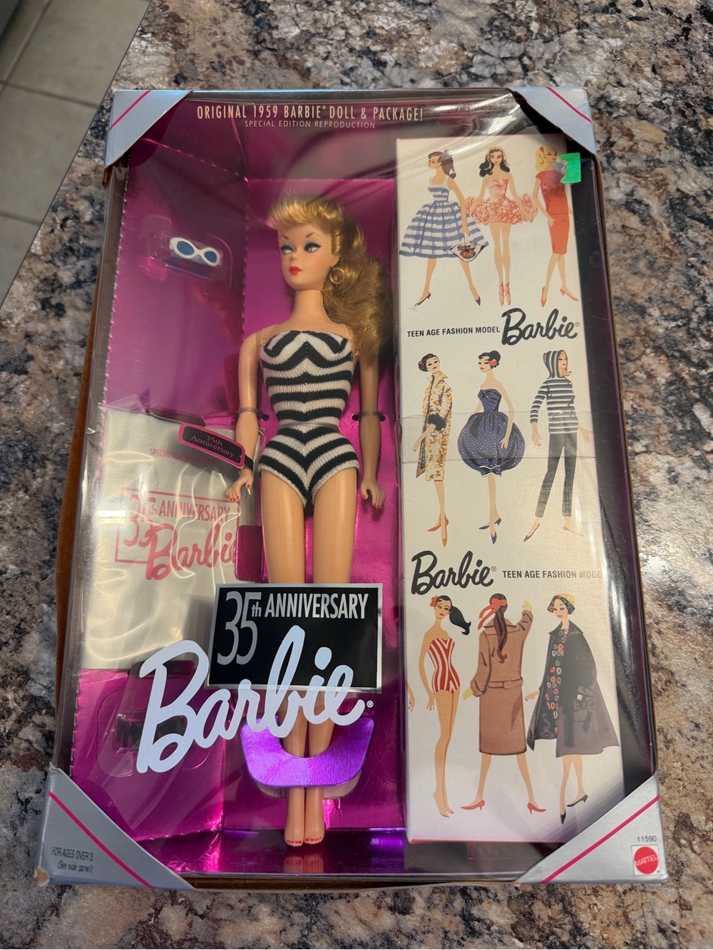 Barbie 35th Anniversary Blonde Doll